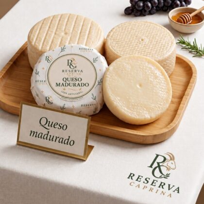 Queso madurado, reserva caprina, bucaramanga, santander, colombia, queso de cabra